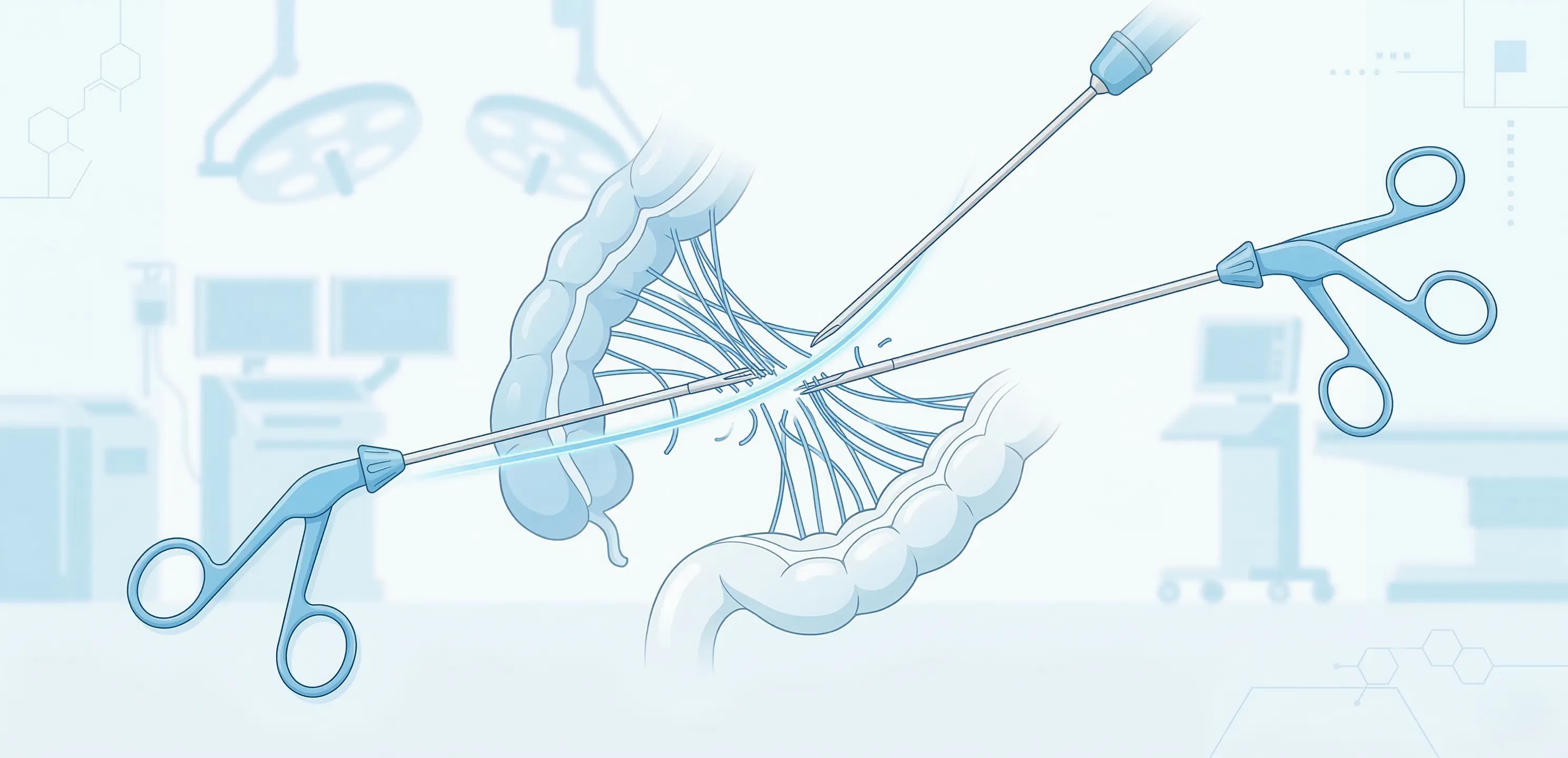 정교한 유착 박리 기술