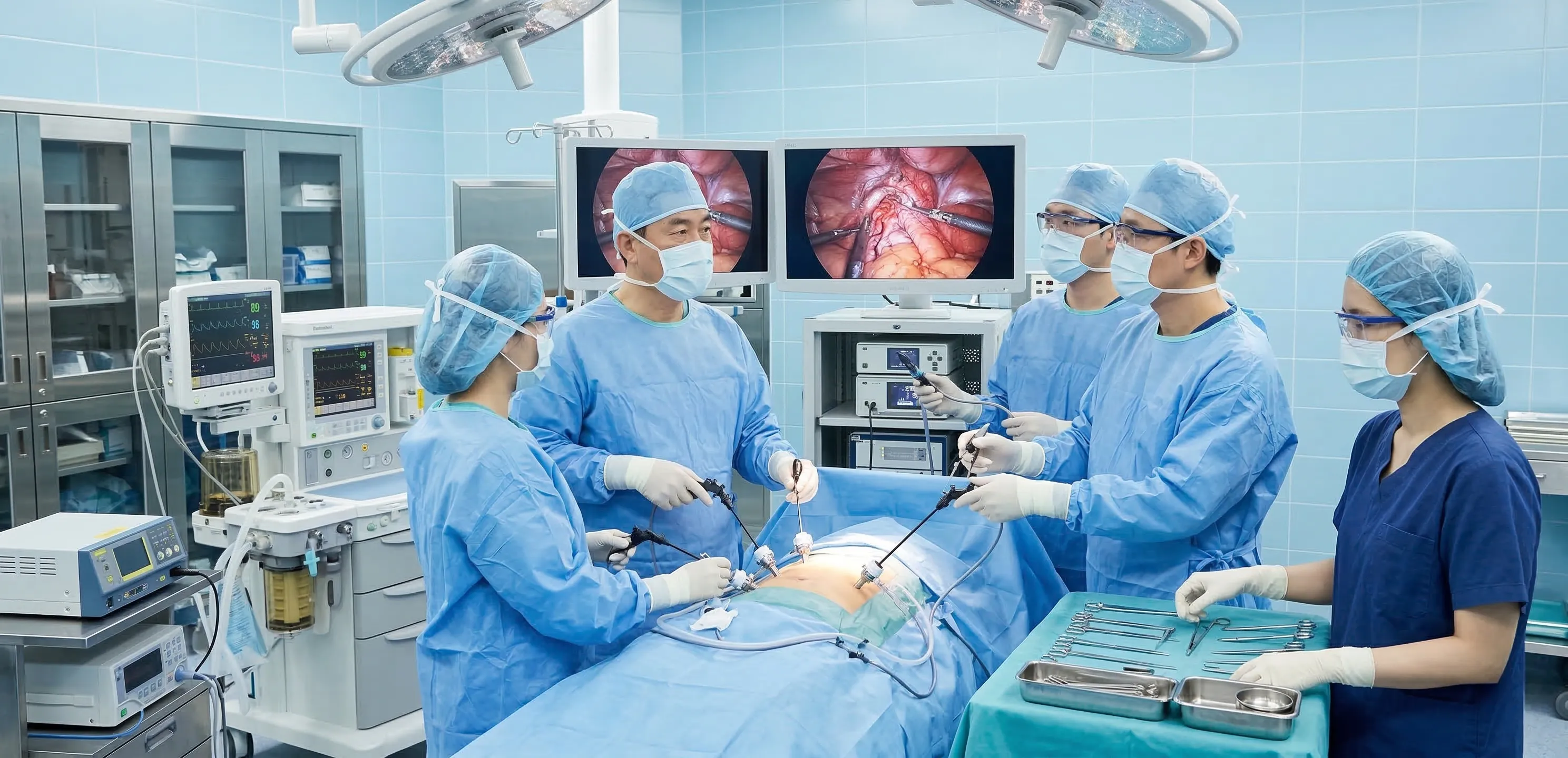 합병증 해결을 위한 복원 및 전환 수술